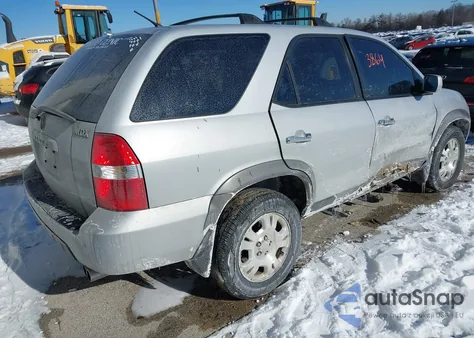 2002 Acura Mdx z USA, uszkodzony, nr VIN 2HNYD18432H540312